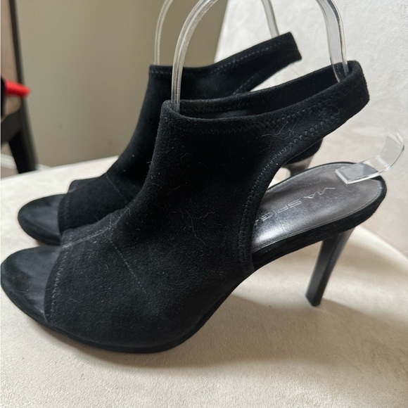 Via Spiga Shoes - Via Spiga Suede Peep Toe slingback heels